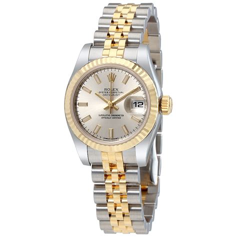 womens rolex gold and silver|rolex gold watches for women.